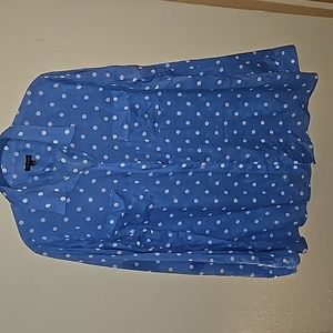 Talbots, Long Sleeve Cotton, Button Down Shirt